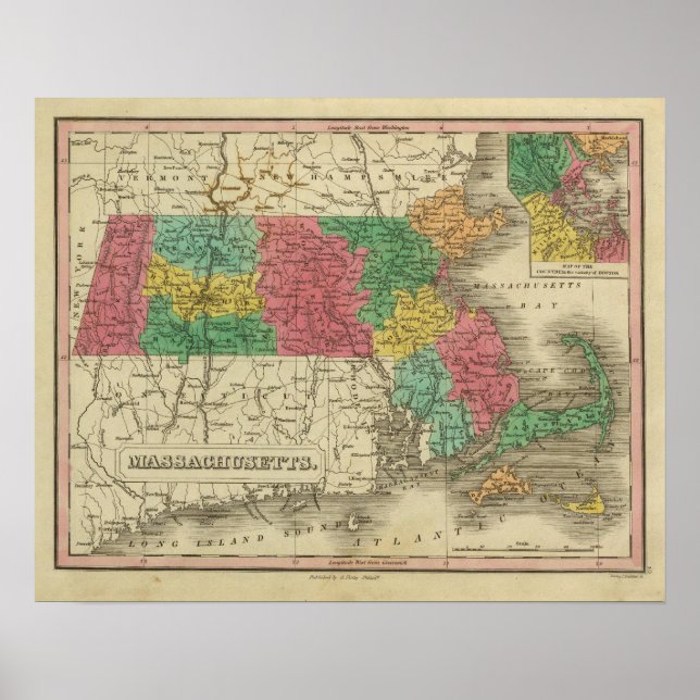 Poster Massachusetts 7 (Frente)