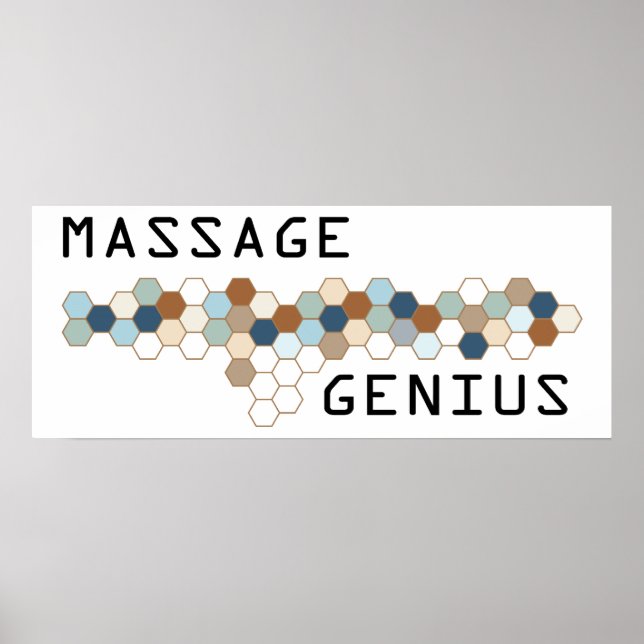 Póster Massage Genius (Frente)