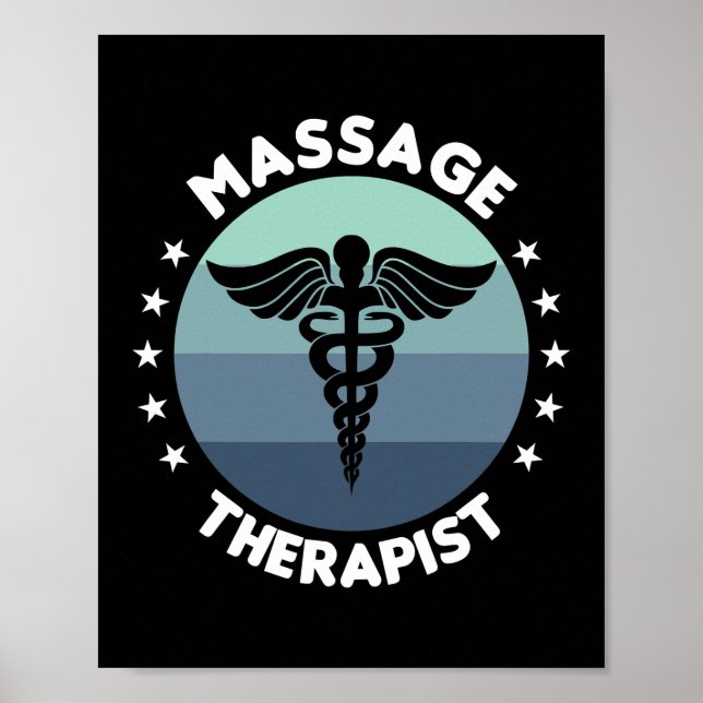 Poster Massage Therapist Health (Frente)