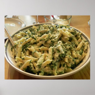 Póster Massas alimentícias