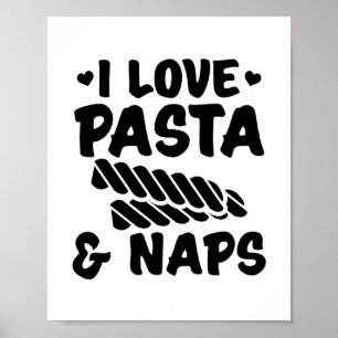Poster Massas Comida italiana Pizza Spaghetti Dif Ideia