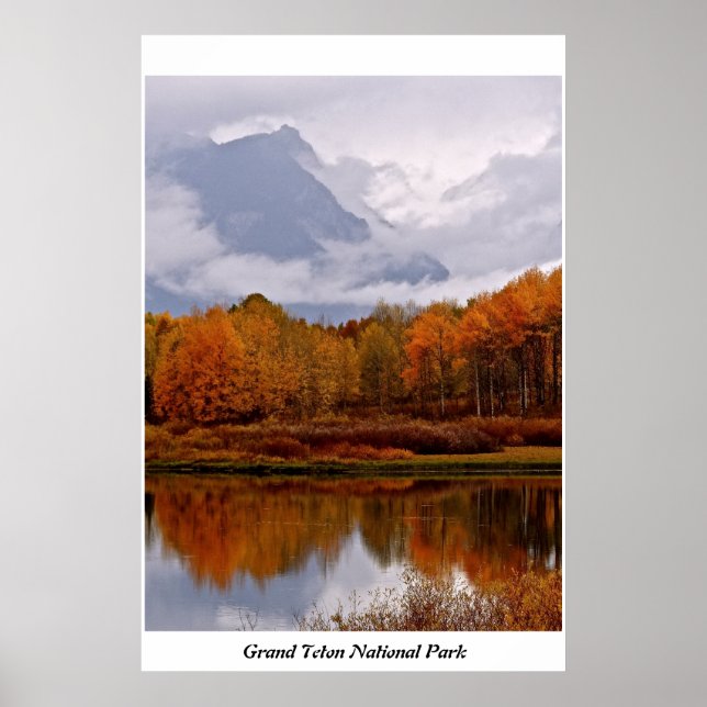 PÓSTER MASSAS VERMELHAS NA QUEDA EM TETÃO GRAVES (Frente)