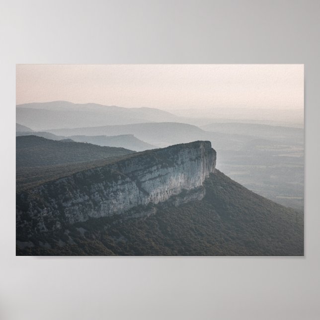 Poster Massif Central France (Frente)