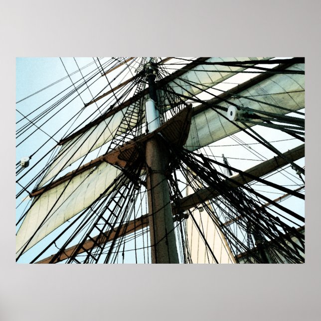 Póster Mast & Sails de Envio Alto (Frente)