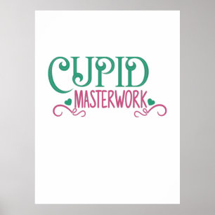 Poster Masterwork Cupid de Presente de casal