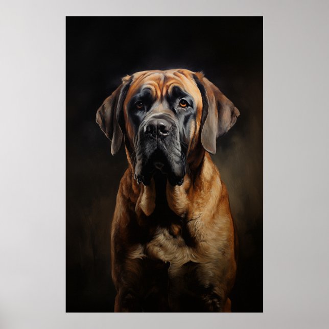 Poster Mastiff inglês (Frente)