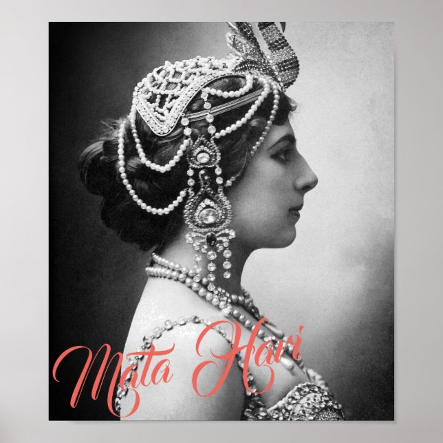 Poster Mata Hari – Margaretha Geertruida  (Frente)