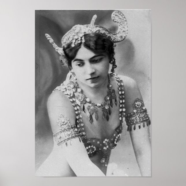 Poster Mata Hari - Margaretha Geertruida (Frente)