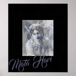 Poster Mata Hari – Margaretha Geertruida – butterfly