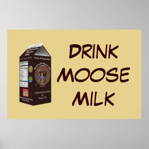 Poster Matanuska Moose Milk