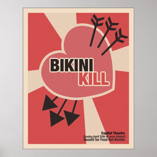 Poster Matar Bikini (Frente)