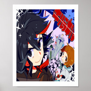 Poster Matar la Matar Ryuko e Mako Matar la Matar anime g