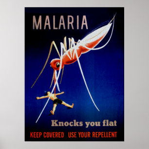 Póster Matares da malária