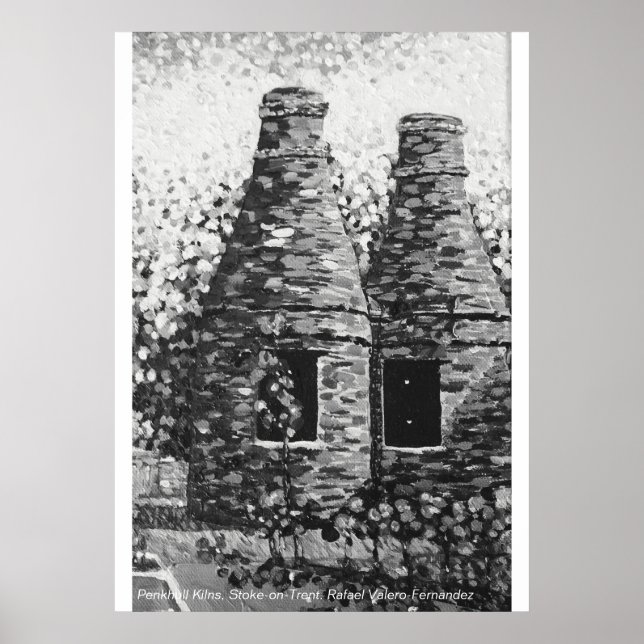 Poster Matas Penkhull, Stoke-on-Trent. Pôster. (Frente)