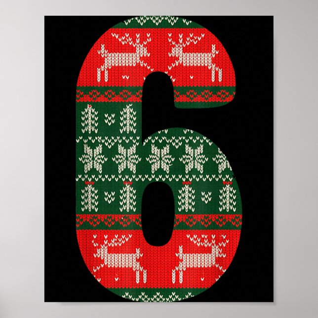Poster Matching 67 Christmas Ugly Sweater Meme Number 6  (Frente)