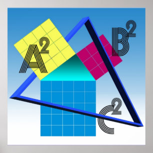 Poster Matemática Colorida