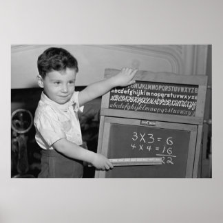 Póster Matemática é fácil