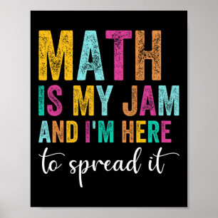 Poster Matemática É Minha Paixão E Estou Aqui Para Difund