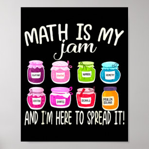 Poster Matemática É Minha Paixão E Estou Aqui Para Difund