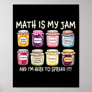 Poster Matemática É Minha Paixão E Estou Aqui Para Difund