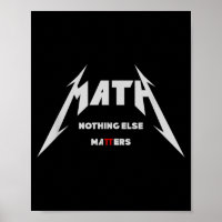 Matemática - Nada Mais _ Edgy Engraçado Nerdy Mate