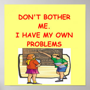 Poster matemático da matemática da matemática