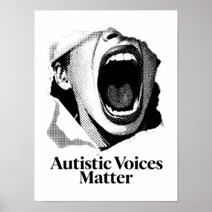 Poster Matéria do Vozes Autistas   Design de Gritar de de