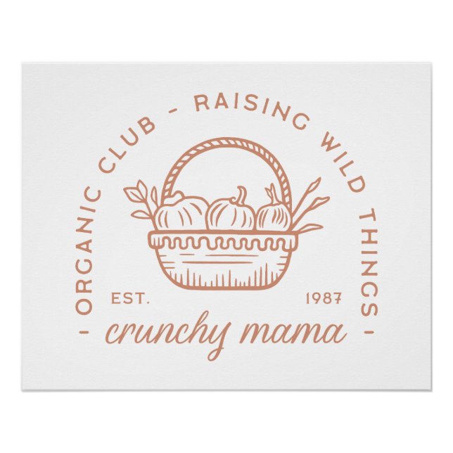 Póster Matéria orgânica da mãe, estética de esposa (Frente)