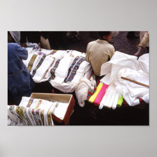 Poster Materiais Addis Ababa do vestido de matérias