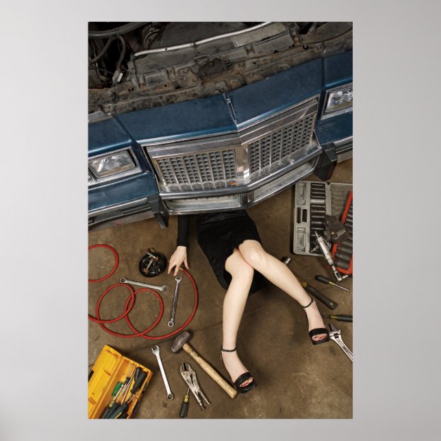 Poster material de fixação mecânica feminina (Frente)