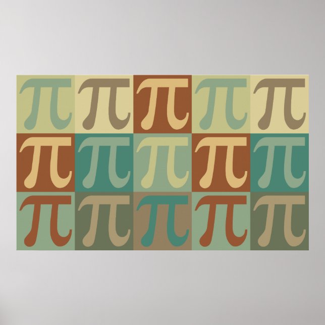 Póster Math Pop Art (Frente)