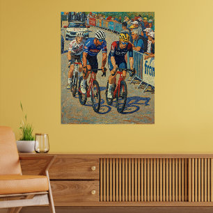 Poster Mathieu van der Poel Tour de France 2022 7ª Etapa