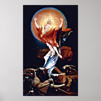 Póster Mathis Grunewald Gothart - Ressurreição