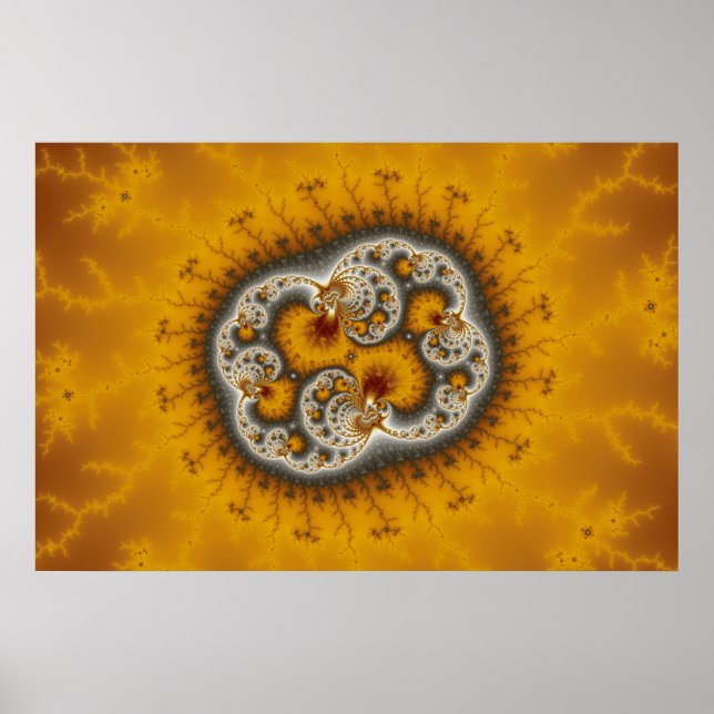 Póster Matilda19 - Arte fractal (Frente)