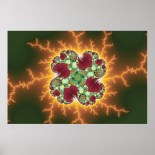 Póster Matilda 17 - Arte do Fractal