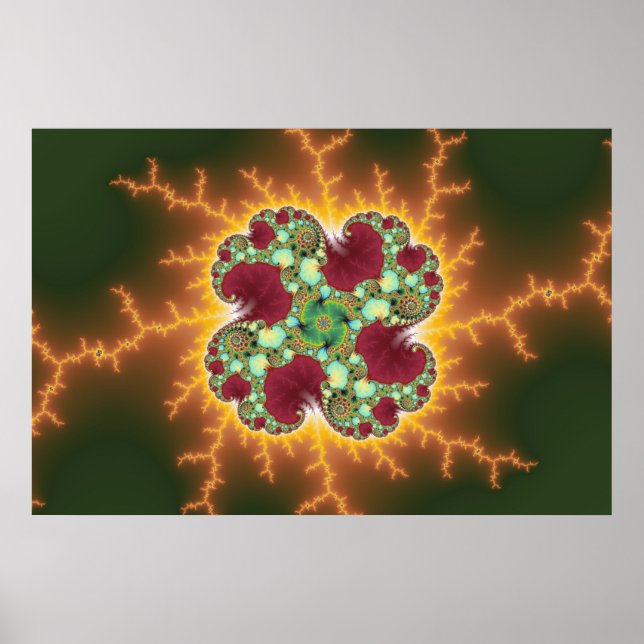 Póster Matilda 17 - Arte Fractal (Frente)