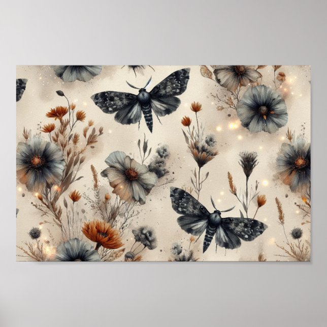 Poster "Matizes de voo: Segredo de borboleta" - Este títu (Frente)