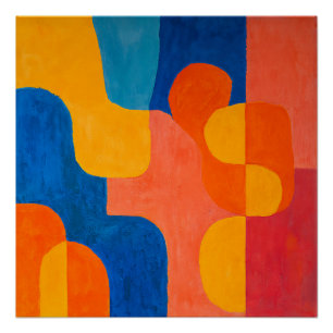 Póster Matizes do século médio