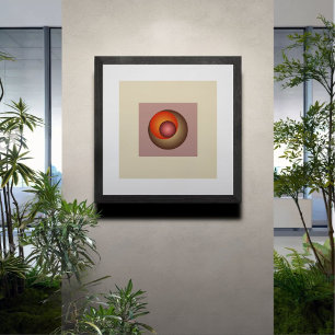 Poster Matizes Harmoniosos: Gradiente Minimalista