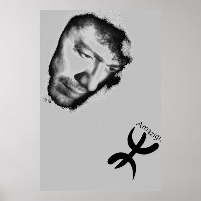 Poster Matoub Lounès (Frente)