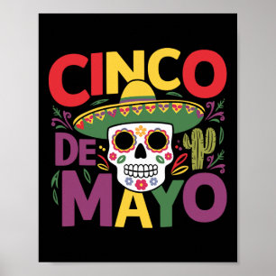 Poster Matriz de Diversão Cinco De Mayo Fiesta 5 De Mayo
