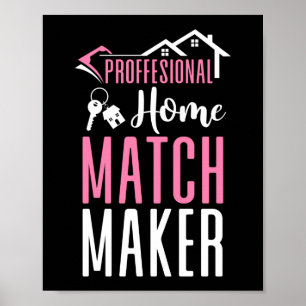 Poster Matriz Doméstica Profissional do Realtor