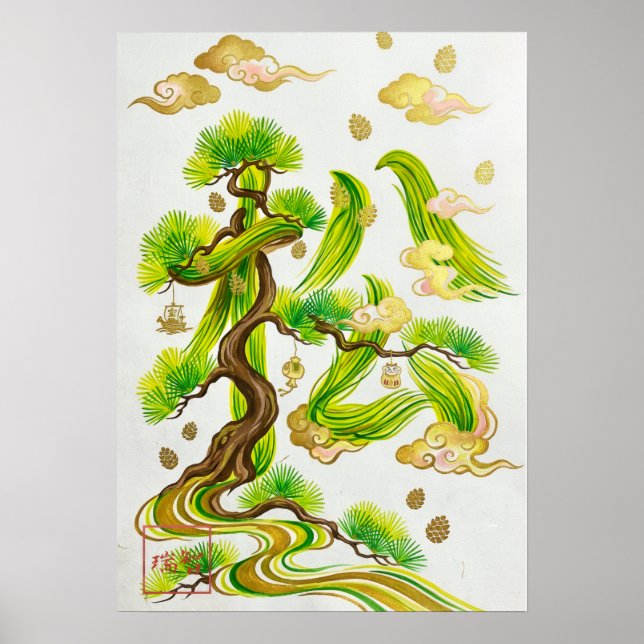 Poster Matsu: Longevity & Wisdom Art260050016 (Frente)