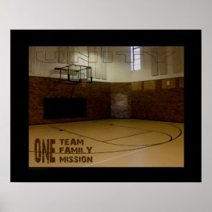 Poster (Matte) do basquetebol #148