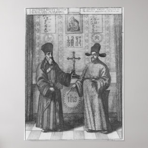 Póster Matteo Ricci and Paulus Li