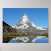 Matterhorn Riffelsee Alpes Suíços