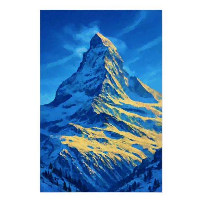 Póster Matterhorn Sunset (Frente)