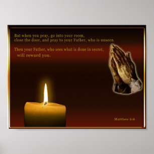 Póster Matthew6: 6