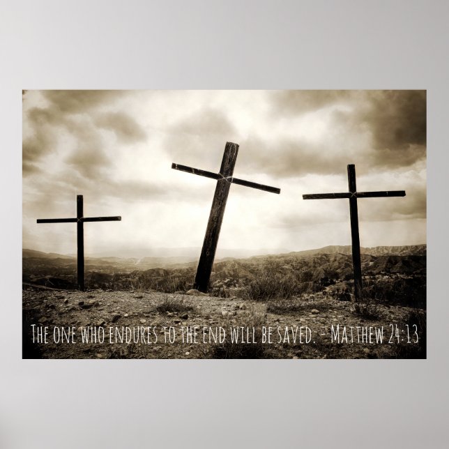 POSTER MATTHEW 24:13 (Frente)