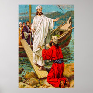 Póster Matthew 8:28-34 Libertado dos Demônios